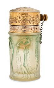 René Lalique (French, 1860-1945), "Figurines Et Guirlandes 2" Atomizer