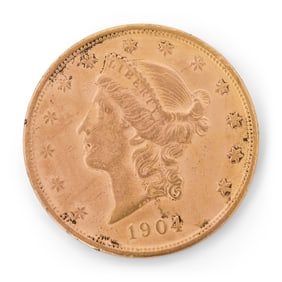 1904 Liberty Head $20 Gold Coin