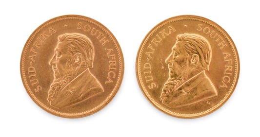 1976 & 1979 South Africa Gold Krugerrand