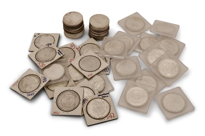 50 Uncirculated Morgan Silver Dollars