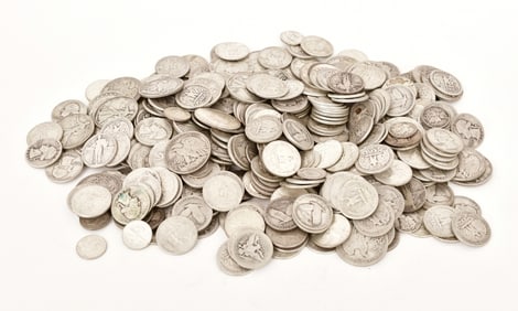 5 Pounds of American Silver Coins