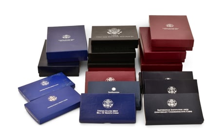 18 American Silver Coin Sets