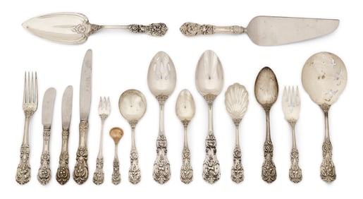 Reed & Barton "Francis I" Flatware Set, 97 Pieces