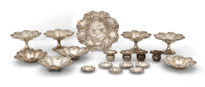 Set of Reed & Barton "Francis I" Sterling Silver Bowls & Compotes