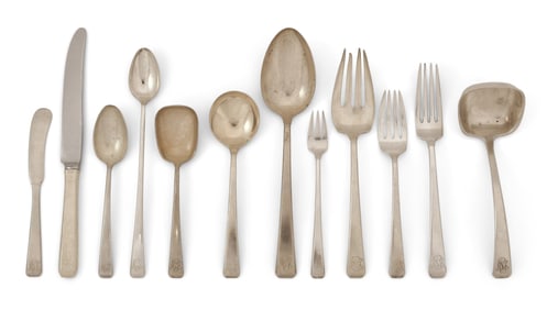 Towle Sterling Silver "Craftsman" Flatware Set, 77 Pieces