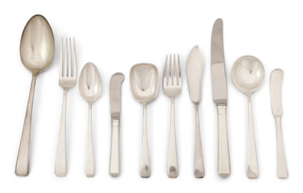 Towle Sterling Silver "Craftsman" Flatware Set, 57 Pieces