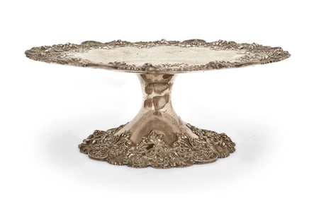 Black, Starr & Frost Repousse Sterling Silver Tazza