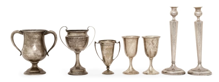 Lot of Seven Sterling Silver Pieces