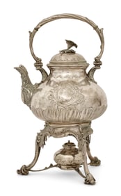 Wilkens Silver Tea Kettle on Stand
