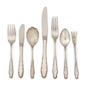 Reed & Barton Sterling Silver "English Provincial" Flatware Set, 40 Pieces