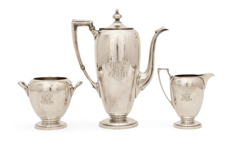 Dominick & Haff Sterling Silver Tea Service