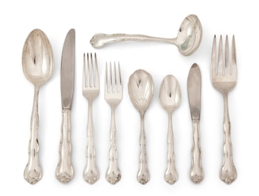 Gorham Sterling Silver "Rondo" Flatware Set, 32 Pieces