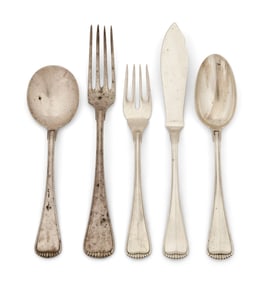Buccellati Sterling Silver, 10 Flatware Pieces