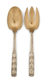 Two Tiffany & Co. Sterling Silver "Tomato" Serving Pieces