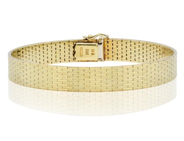 14K Yellow Gold Italian Bracelet