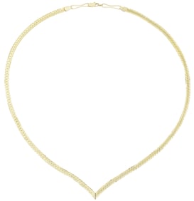 14K Yellow Gold Italian Chain Necklace