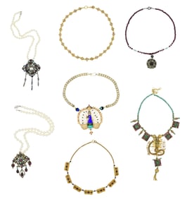 Group of Necklaces