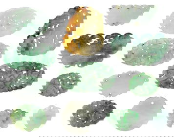 Group of Jade Pendants