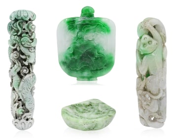 Group of Jade Sculptures