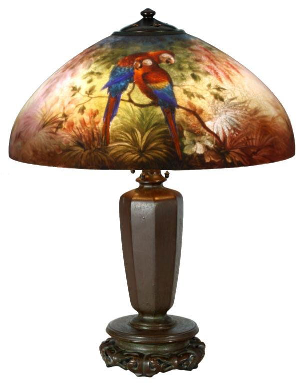 Handel 18" Jungle Bird Table Lamp
