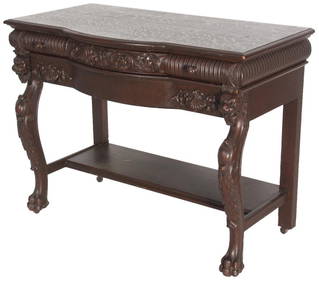 R.J. Horner Oak Griffin Server (1 of 9)
