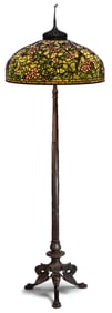 Tiffany Studios "Apple Blossom" Floor Lamp