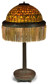 Tiffany Studios "Prism" & "Vine Border" Table Lamp