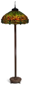 Tiffany Studios "Drophead Dragonfly" Floor Lamp