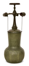 Tiffany Studios / Grueby Pottery Table Lamp Base
