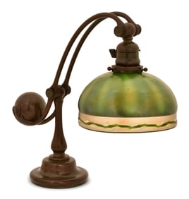 Tiffany Studios "Tel-El-Amarna" Counter-Balance Desk Lamp