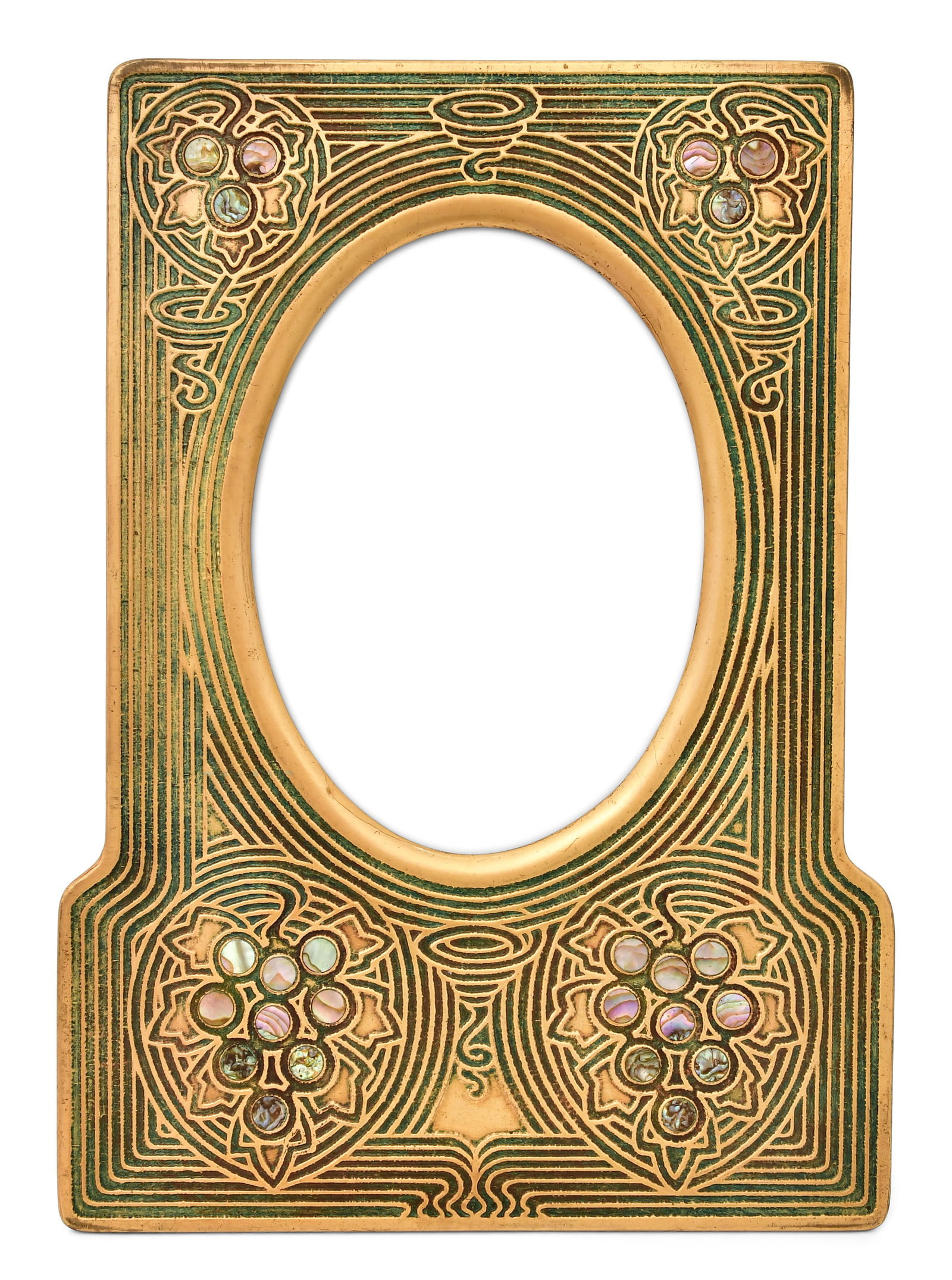Tiffany Studios "Abalone" Picture Frame (1 of 7)
