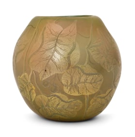 Tiffany Studios Engraved Vase