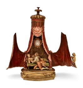 Franz Xaver Bergmann (Austrian, 1861-1936), Orientalist Musical Lamp