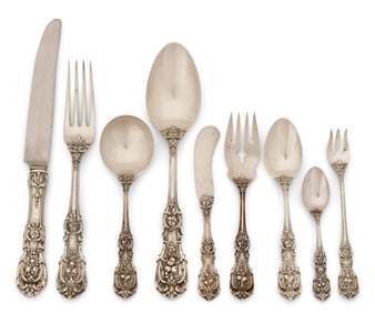 Reed & Barton "Francis I" Flatware Set, 121 Pieces