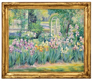 Elizabeth Washington (1871-1953), "A Spring Garden"