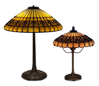 Bigelow, Kennard & Co. Arts & Crafts Table & Boudoir Lamp