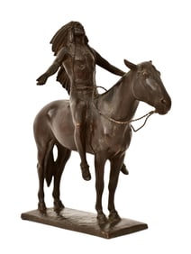 Cyrus Edwin Dallin (American, 1861-1944), "Appeal to the Great Spirit"
