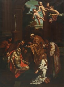 After Domenichino (Italian, 1581-1641), "The Last Communion of Saint Jerome"