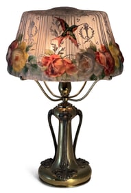 Pairpoint Puffy "Hummingbird" Table Lamp