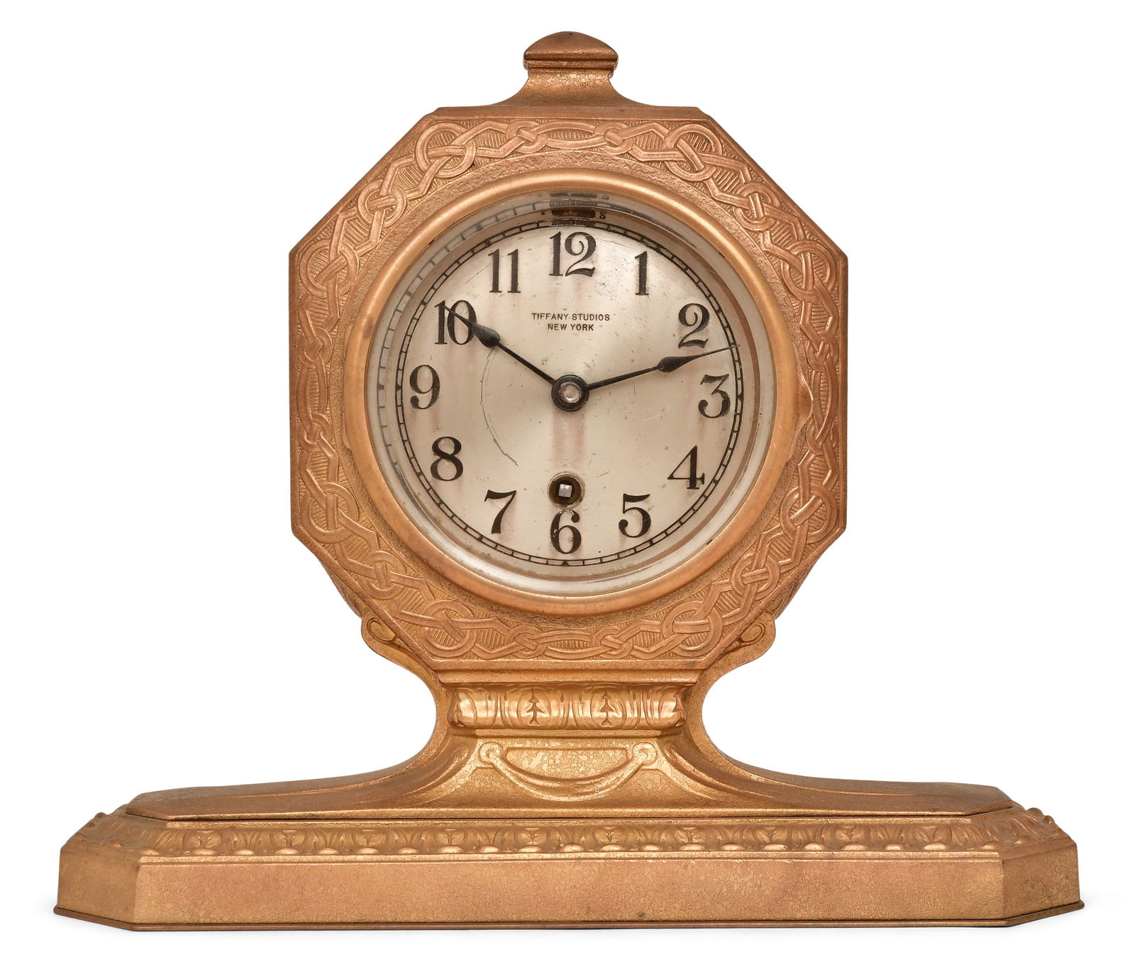 Tiffany Studios Bronze Mantel Clock (1 of 8)