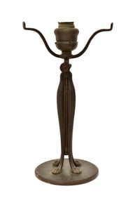 Tiffany Studios "Cat's Paw" Desk Lamp Base