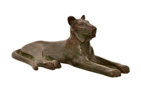 Tiffany Studios "Lioness" Paperweight