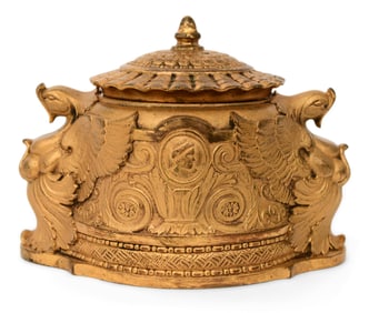 Tiffany Studios "Spanish" Inkwell