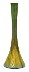Tiffany Studios Decorated Bud Vase