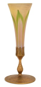 Tiffany Studios "Pulled Feather" Vase