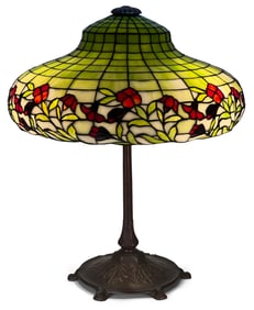 Reed & Barton Floral Table Lamp