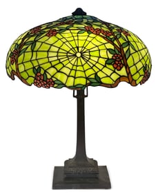 Gorham / Amboy Works "Spider Web" Table Lamp