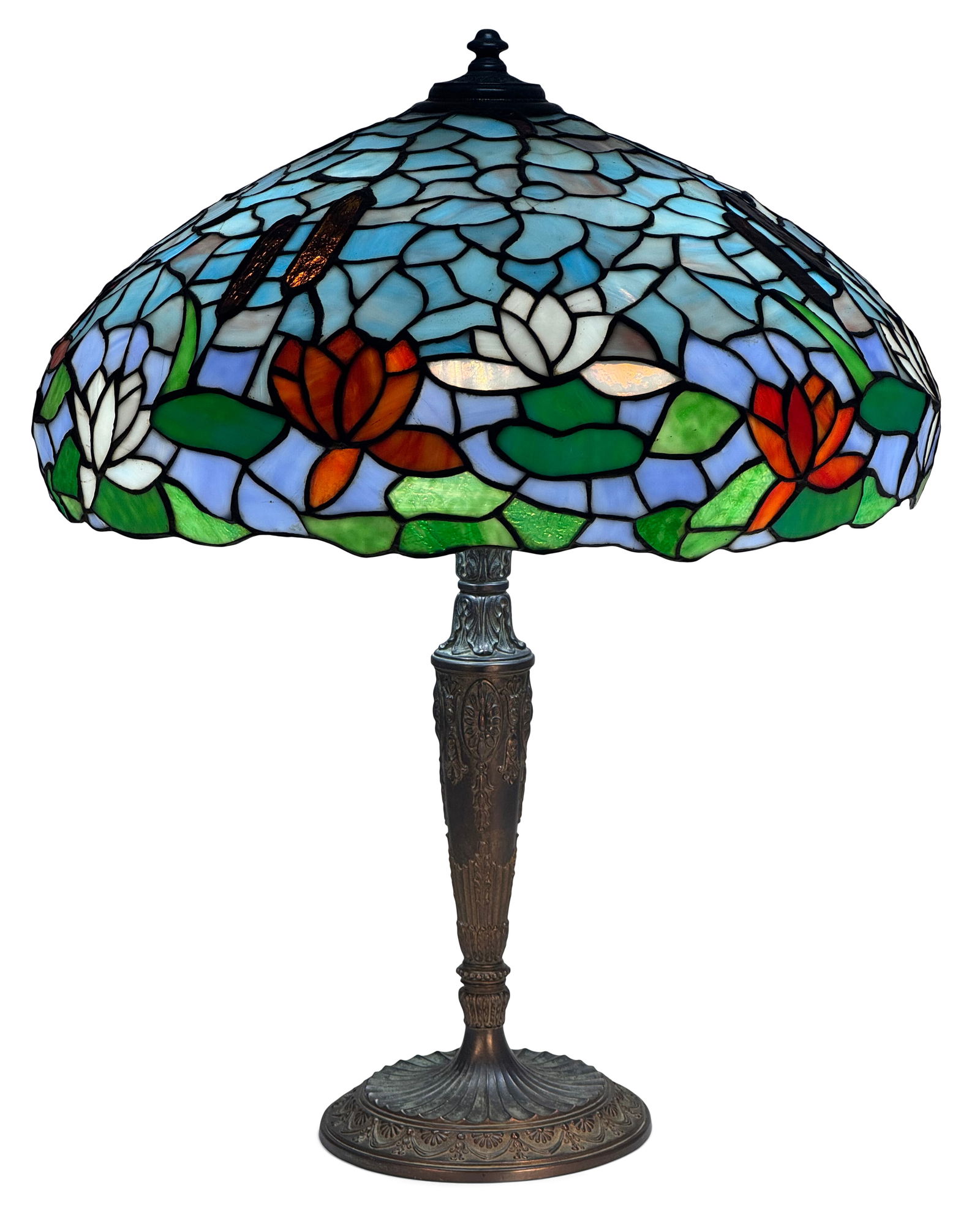 Wilkinson Co. "Water Lily" Table Lamp (1 of 6)