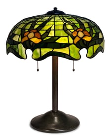 Riviere Studios Floral Table Lamp