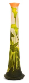Émile Gallé (1846-1904), A Monumental Cameo Glass Floral Vase